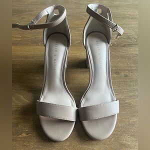 Kelly & Katie Women's Beige Heels